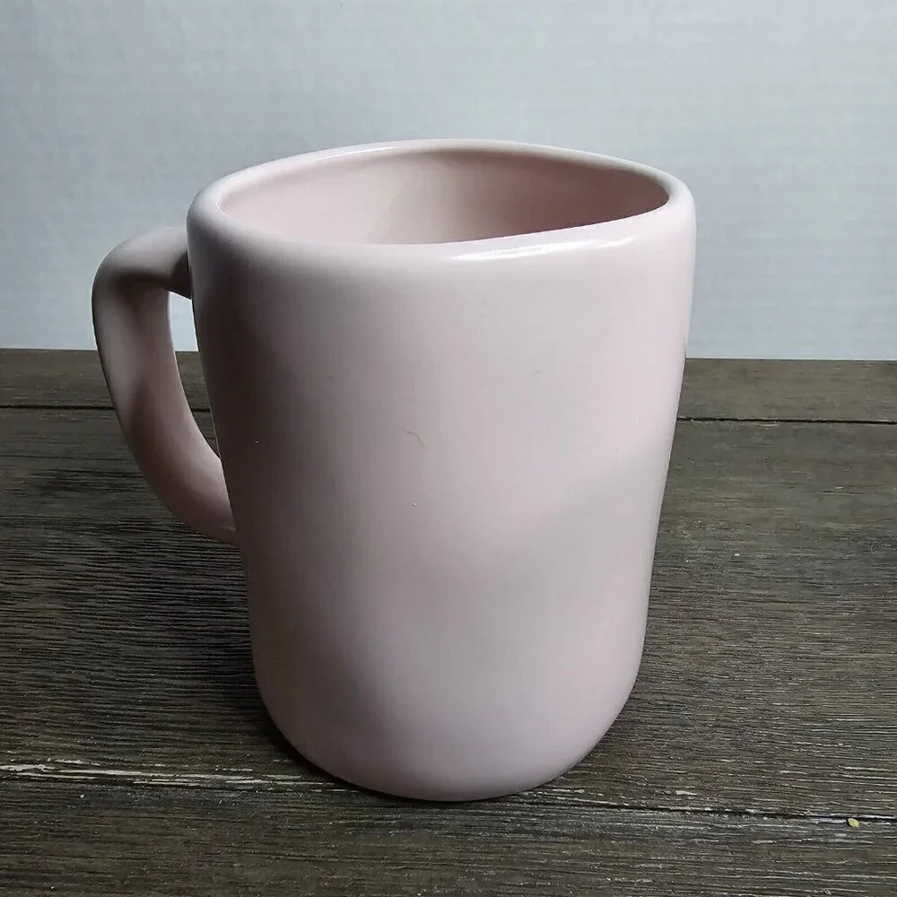 Rae Dunn Artisan You Complete Me Pastel Pink Valentine's Day Mug 2021 Farmhouse